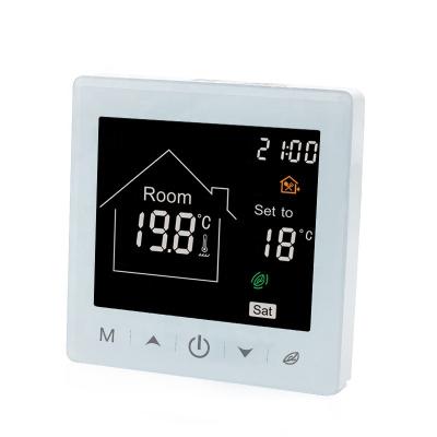 China Beok TR9B modern digital thermostat 220v heat floor thermostat water heating thermostat for sale