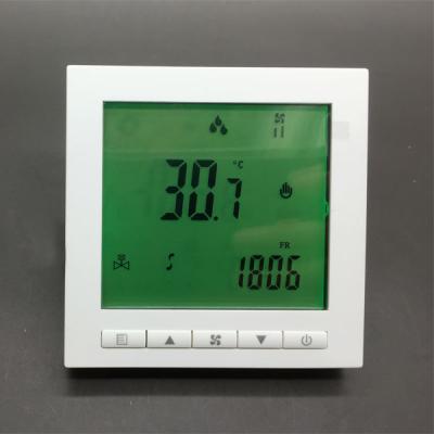 China Commercial& Home Heating Cooling Thermostat for Air Condition 3A Loading, 230Voltage, Weekly Schedule for sale