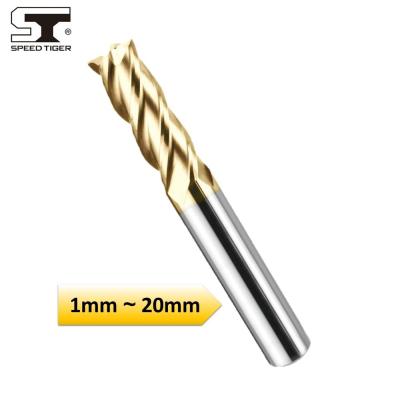 China ~50HRC Iron P-SE Square Carbide End Mill For Alloy Steels Hardened Steels Stainless Steel 4 Flutes for sale