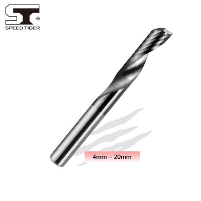 China Solid Carbide Aluminum / Copper Cut End Mills For Aluminum Alloy Milling for sale