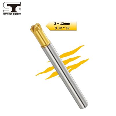 China ~HRC65 High-hardened KCR Steel Carbide End Mill For High Hardness Milling HRC60 HRC65 HRC70 for sale