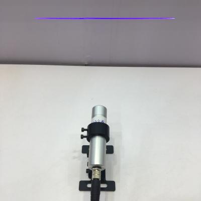 China 3D Scan Hot Selling Products 24VDC Adjustable Focus 5 Line Laser Module 450nm Blue Uniform Line Laser for sale