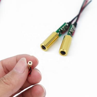 China Industrial Laser Radar Dot Laser 520nm 20mW Compact Laser Diode Module APC Green Driver For Laser Radar for sale