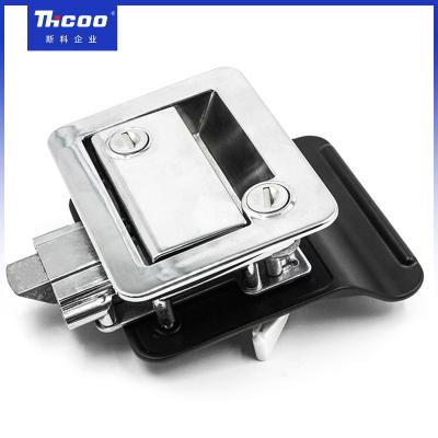 China RV Door Latch Zinc Alloy Metal RV Door Latch Replacement Kit RV Door Locks for Travel Trailers with Keys for sale