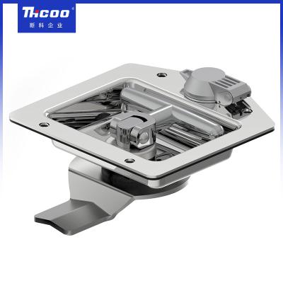 China Ms858 T handle Tool Box Paddle Lamp Locks panel Latch Handle Folding Compression Truck Door Lock Vehicle Panel Paddle Lock for sale