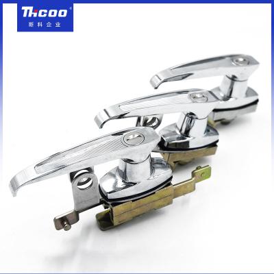 China Distribution box switch box network box control T handle L handle swing slip rod flat connecting rod lock for sale