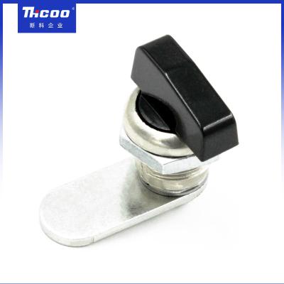 China Industrial Knob Handle Cabinet Door Turning Tongue Lock Quarter Turn Mini Cam Lock A6207 for sale