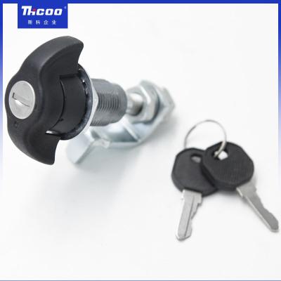 China Cam Locker Latch Lock Cabinet Knob Turning Tongue Mini Cam Lock Wing Handle Compression Lock A6083 for sale