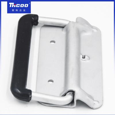 China Truck Lock Industrial Cabinet Aluminum Folding Handle E5204 for sale