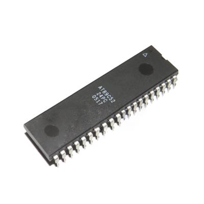 China AT89C52-24PC Microcontroller Electronic Components Integrated Circuits DIP40 MCU AT89C52-24PC 24MHz for sale