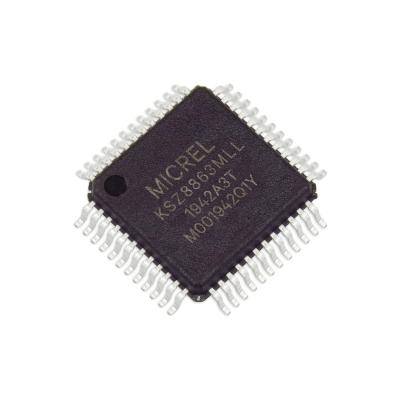 China New Original KSZ8863MLL Microcontroller Electronic Components Integrated Circuits MCU KSZ8863MLL for sale