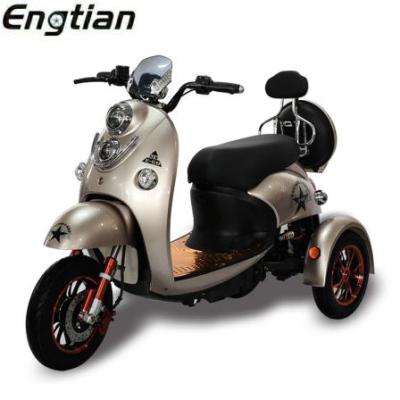 China Cheap three wheel electric passenger tricycle for disabled for sale