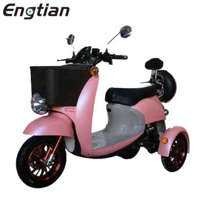 China New fashion unisex luxury popular mobility high quality 3 wheel electric tricycle for sale