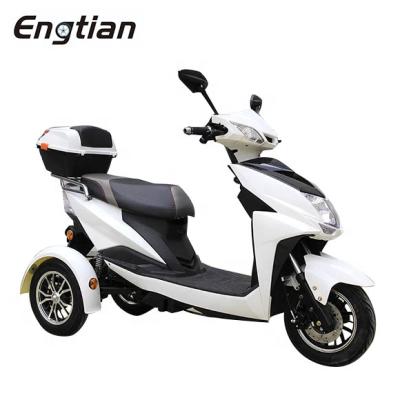 China Safest 1000w 3 Wheel Passenger Electric Tricycle Adult With Lithium Battery for sale