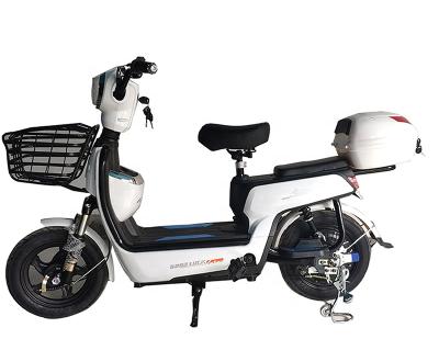 China Hot sale 250W/350W 48v unisex EU standard 2 pedal assit small electric bicycle/bike/scooter with seat for adult for sale