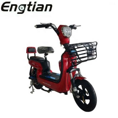 China 350w 48V 2 wheel mini electric bike with pedal assit for adults for sale