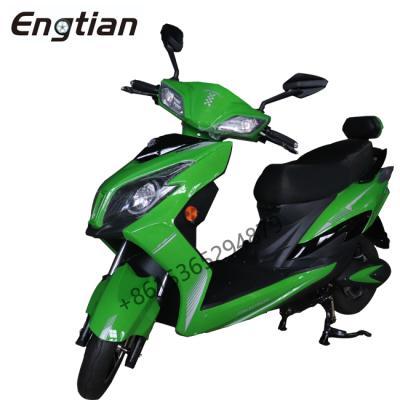 China Wuxi Engtian T3 CKD unisex electric motorcycle with pedals disc brake 800w 1000 watt electric scooters for sale