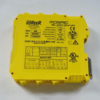 China Experience Original Italy REER Safety Relay Module 1100041 High Quality MOSAIC MR4 for sale