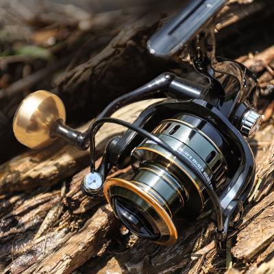 China LINNHUE Hot Sale Reel HE500-7000 Metal Ball Handle Reel HE500-7000 5.2:1 Speed ​​Ratio Saltwater Reel Carp Fishing Reel 0.15/180; 0.18/160; 0.24/100 for sale