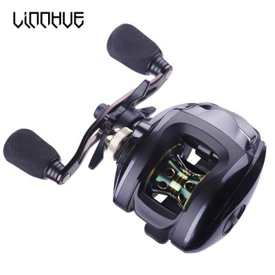 China LINNHUE Baitcasting Reel WB 1000 2000 Right Left Hands High 5.5KG Max Drag Saltwater Fishing Reel Speend 6.3:1 Shallow/Deep Reel for sale