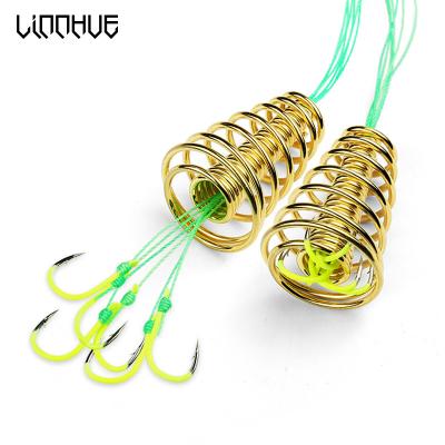 China 4pcs/Box Explosion Fish Hook Linnhue High Carbon Steel Anti-snag Fish Tackle Barbed 6 Crap Hooks High Carbon Steel PESCA Fishing Tackle Accessories for sale