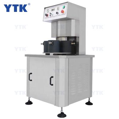 China YTK Food Four Heads Glass Bottle Automatic Vacuum Capping Machine Tin Can Cap Sealing Machine Food Vacuum for sale