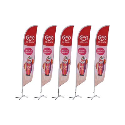 China Contemporary Beach Feather Flag Banners Promotional Promotional Event Outdoor Flying Banner for sale