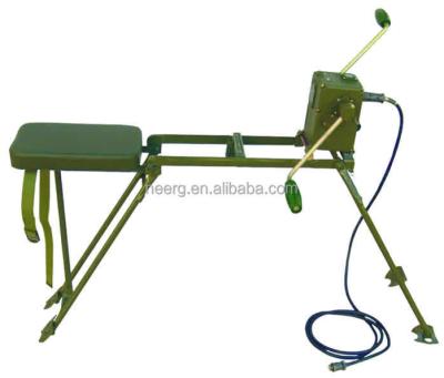 China 60W Military Dynamo Hand Crank Generator Set With Seat Rack 550*310*110mm for sale