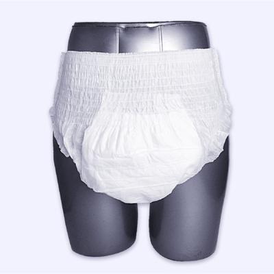 China Adult Women Men Disposable Underwear Diaper Incontinence Pant Pants Printed Adult Diaper Instructions Pants For Typing Adult Diapers for sale