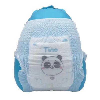 China Customized Large Size Plain Weave Disposable Baby Training Pants Cotton Diaper Baby Daipers Pants for sale