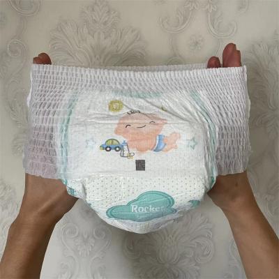 China OEM High Quality Baby Disposable Diaper Product Diapers Embroidered Eco Cotton Pull Up Xxxl Eco Kids Diapers Manufacturers for sale