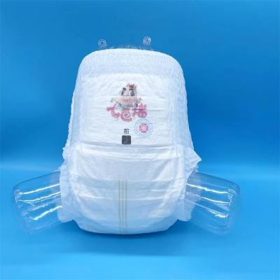 China New arrival size biodegradable xxl baby embroidered disposable diapers shaping pants for sale