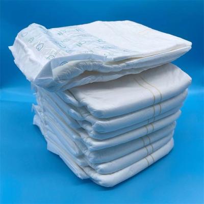 China Bulk Printed Disposable Free Sample Disposable Adult Diaper Wholesale Printed Back Film Cloth Adult Diaper for sale