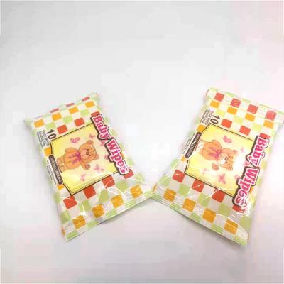 China Bamboo Biodegradable Soft Bamboo Fiber Spunlace Refreshing Baby Wipes Biodegradable Wet Wipes for sale