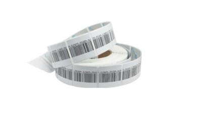 China EAS rf soft label for retail store loss prevention 8.2mhz security label for sale