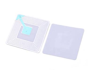 China 8.2mhz EAS anti theft soft label adhesive barcode rf soft Eas Label Stickers for sale