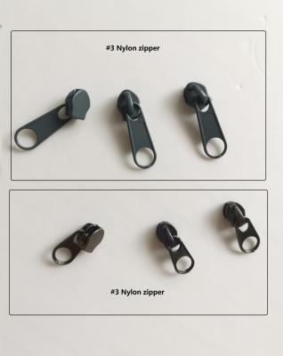 China Customized Wholesale Popular Automotive / Non Lock Nylon Metal With Plating Slider For Zipper for sale