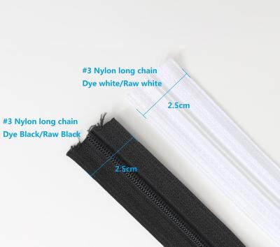 China Other Nylon Zipper In Roller Factory Long Line Rating for sale