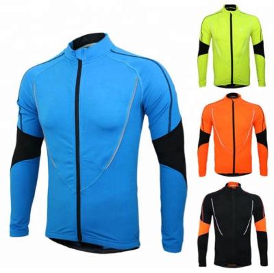 China Custom Made High Quality Antibacterial Thermal Clothing Winter Fleece Windproof Cycling Waterproof Cycling Jacket for sale