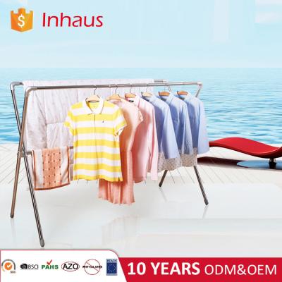 China Heavy Duty Commercial Portable X Type Folding Clothes Drying Rack For Japan Market for sale