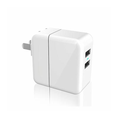 China Palladium Fast Charging 2021 Latest Custom High Quality Dual Port Charging Usb Wall Charger for sale