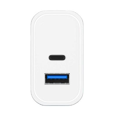 China PD Abs+pc Shell 100v-240v 50hz-60hz USB Wall Fast Charging Professional Dual Port Charger for sale