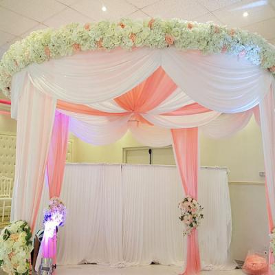 China Wholesale Custom Wedding Backdrop Curtains Party Backdrop Wedding Backdrop Curtains For Wedding Decoration for sale