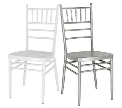 China Modern Hotel Furniture Metal Dining Decoration Chairs Event Party Chiavari Chair For Wedding for sale