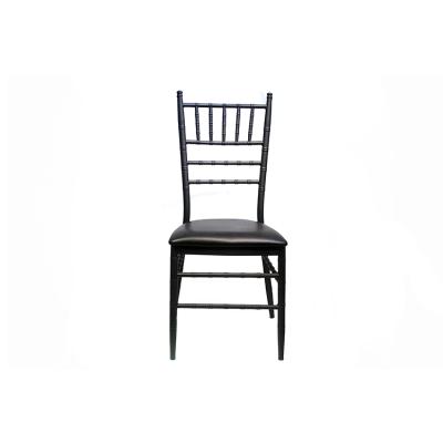 China Contemporary Steel Material Hotel Restaurant Stacking Chair High Quality Banquet Chiavari Chair For Dining Chairs for sale