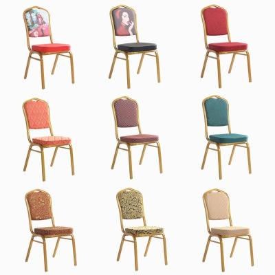 China Eco-friendly wholesale cheap lounge banquet hotel stackable weeding chair with metal legs for sale