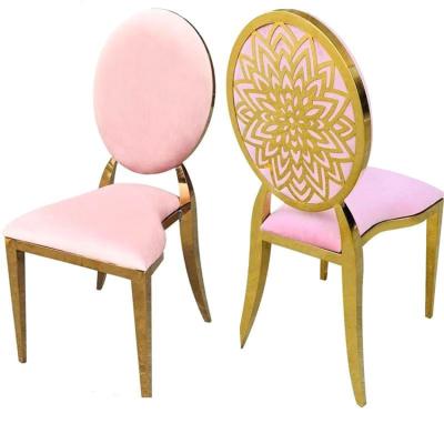 China Contemporary wholesale cheap banqueting event furniture gold hotel room wedding chairs event with cushion for wedding chaise wedding for sale