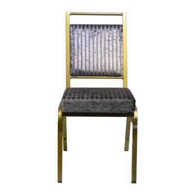 China Modern General Purpose Restaurant Furniture Aluminum Material Modern Chair Hotel Relax Wholesale Banquet Chairs for sale