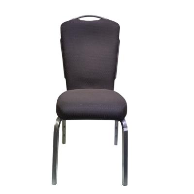 China Modern Aluminum Material Modern Restaurant Chairs Stackable Dining Banquet Chair For Hotel Event for sale