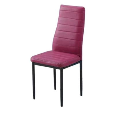 China Restaurant Design Modern Leather Dining Chair Synthetic Leather Banquet Chairs Event Hall Classic Design Dining Chair Furniture for sale